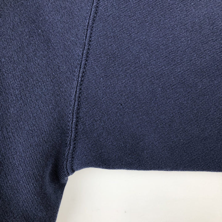 90'S Discus Athletic College Sweatshirt, Made in USA, Men's XL equivalent, Vintage cotton navy blue type Vintage Second Hand