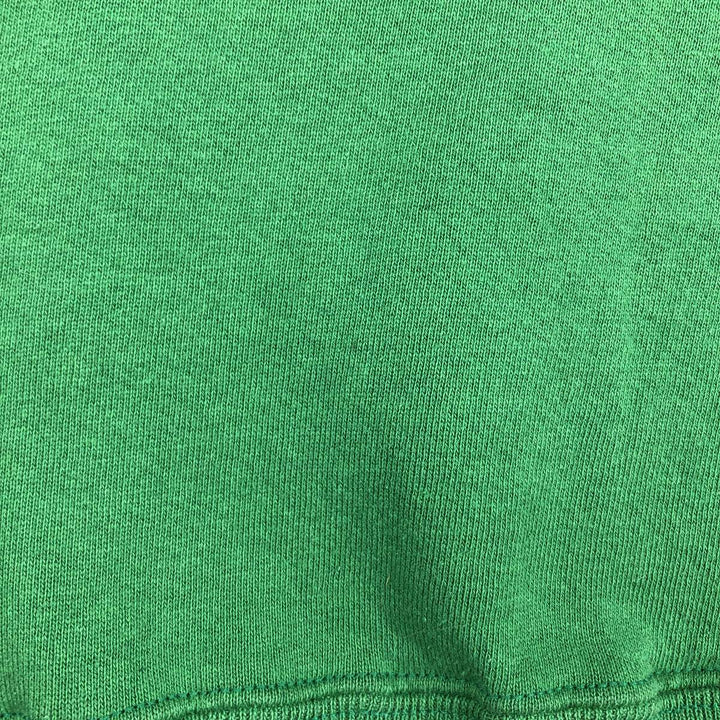 80'S JERSEY'S SUPER SWEATS Triple Print College Sweatshirt, Made in USA, Men's Size L (Equivalent), Vintage cotton green type Vintage Second Hand