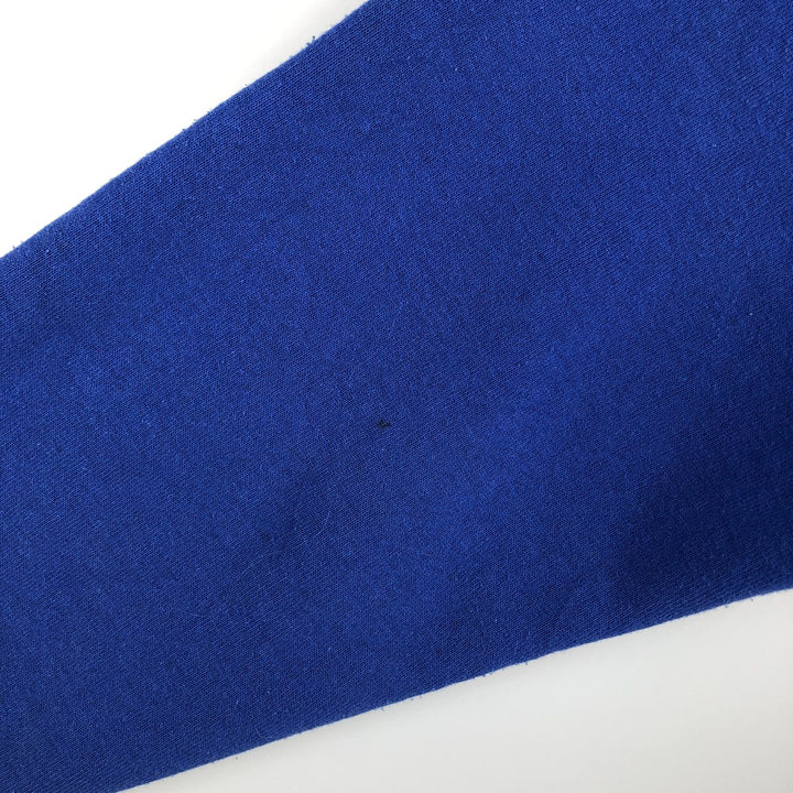 1980'S Russell College Sweatshirt, Made in USA, Men's Size L (approx.), Vintage cotton blue type Vintage Second Hand