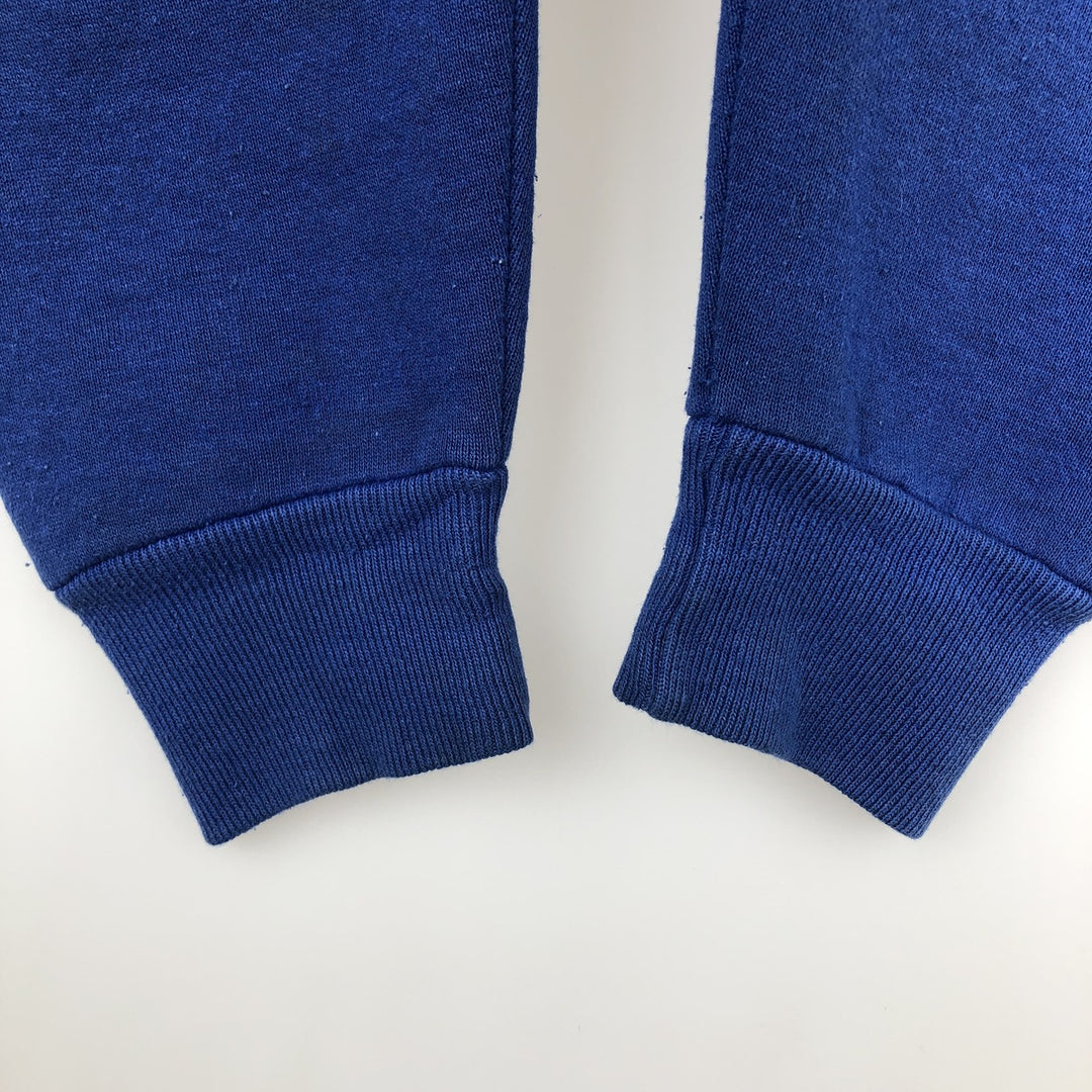 1980'S Russell College Sweatshirt, Made in USA, Men's Size L (approx.), Vintage cotton blue type Vintage Second Hand