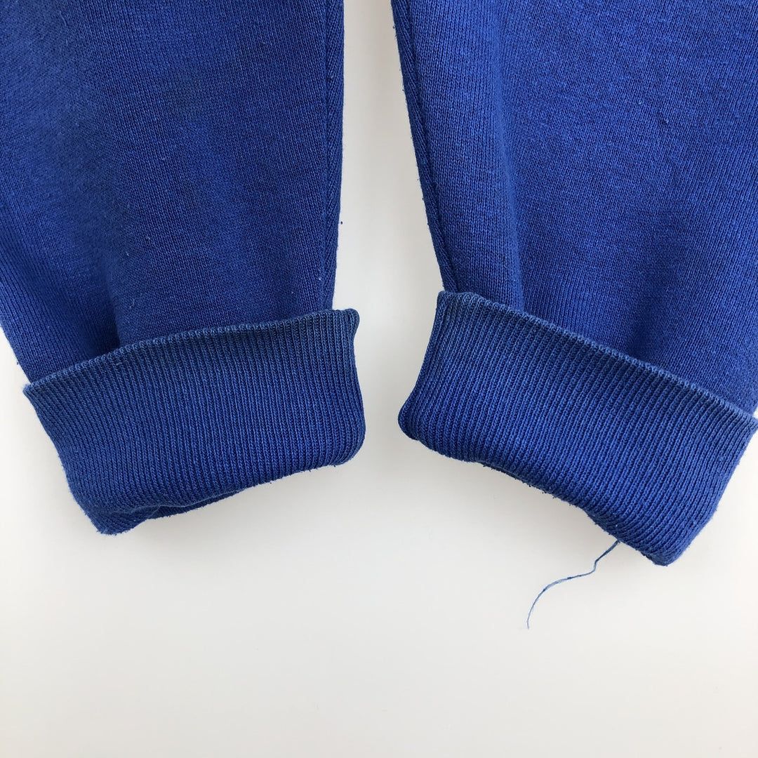 1980'S Russell College Sweatshirt, Made in USA, Men's Size L (approx.), Vintage cotton blue type Vintage Second Hand