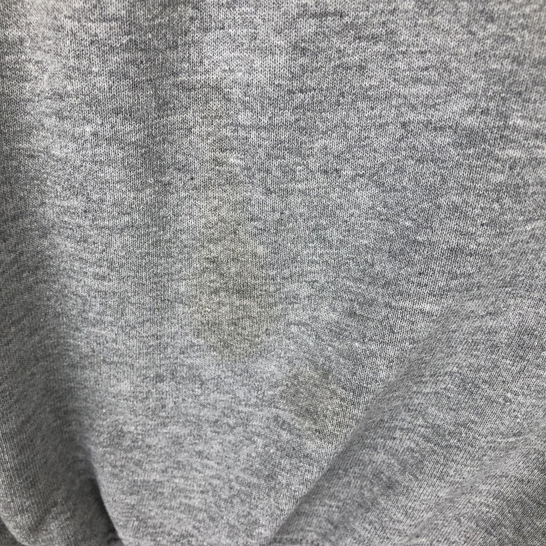 90'S Russell College Sweatshirt, Made in USA, Men's XL, Vintage polyester gray type Vintage Second Hand