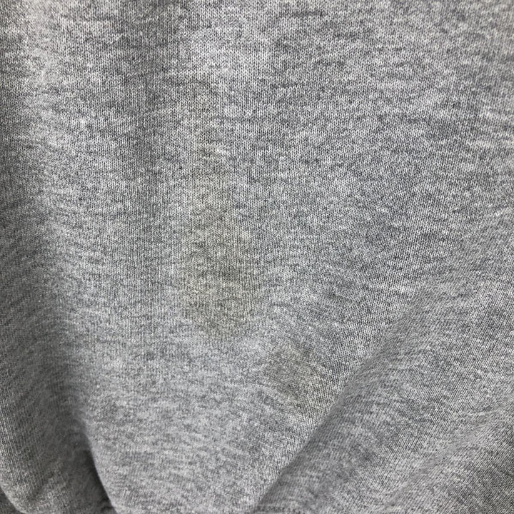 90'S Russell College Sweatshirt, Made in USA, Men's XL, Vintage polyester gray type Vintage Second Hand