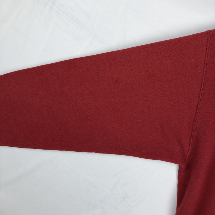 Vintage 90'S Jansport college sweatshirt, made in the USA, size L, men's cotton red type Vintage Second Hand