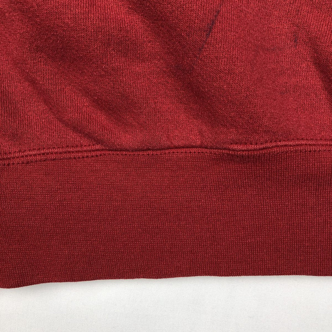 Vintage 90'S Jansport college sweatshirt, made in the USA, size L, men's cotton red type Vintage Second Hand