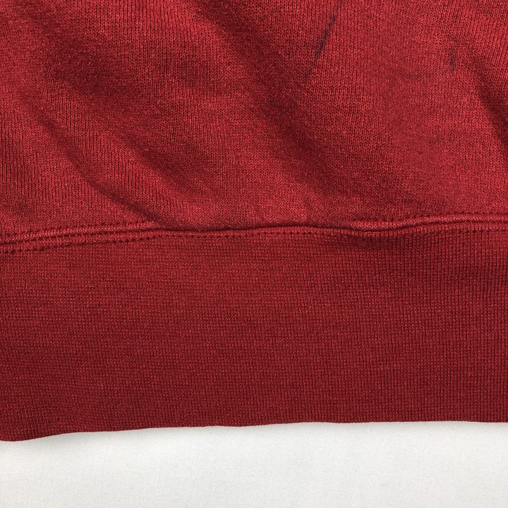 Vintage 90'S Jansport college sweatshirt, made in the USA, size L, men's cotton red type Vintage Second Hand