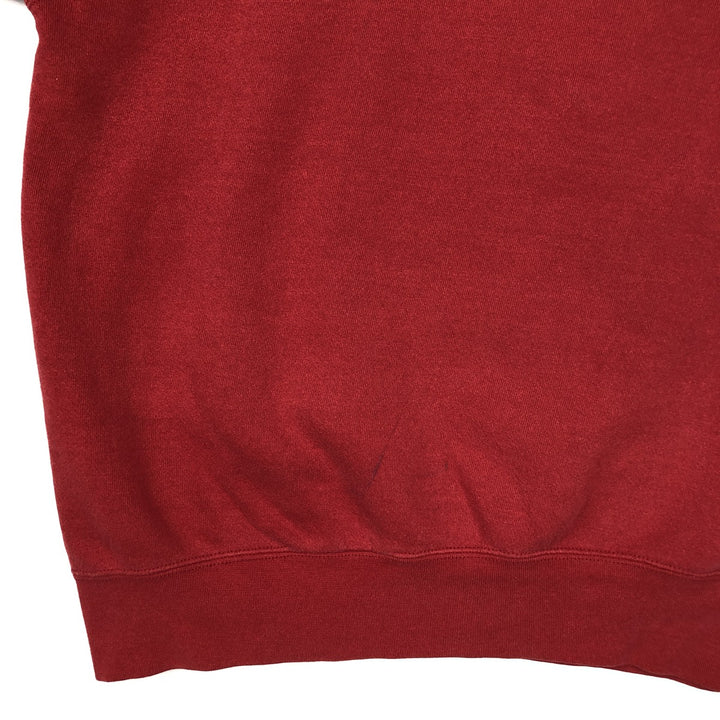 Vintage 90'S Jansport college sweatshirt, made in the USA, size L, men's cotton red type Vintage Second Hand