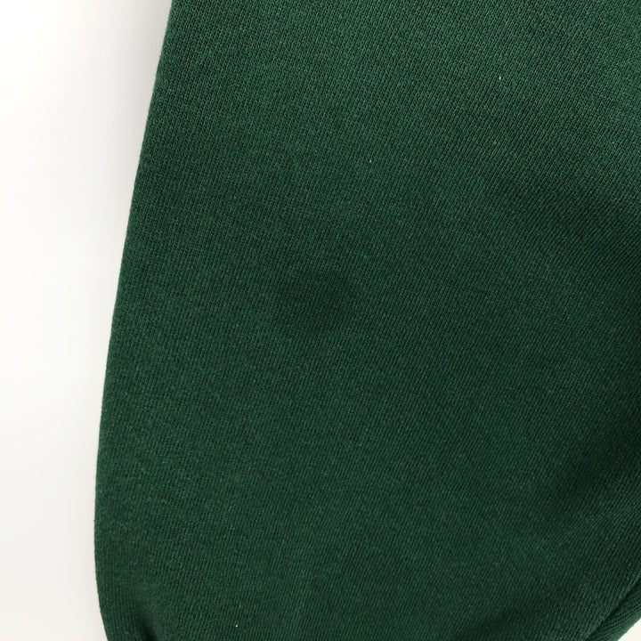 Vintage 90'S Russell ATHLETIC college sweatshirt, made in the USA, size XL, men's cotton Green type dark green Vintage Second Hand