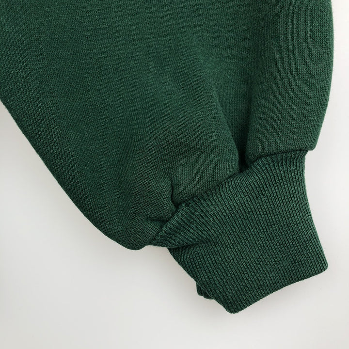 Vintage 90'S Russell ATHLETIC college sweatshirt, made in the USA, size XL, men's cotton Green type dark green Vintage Second Hand