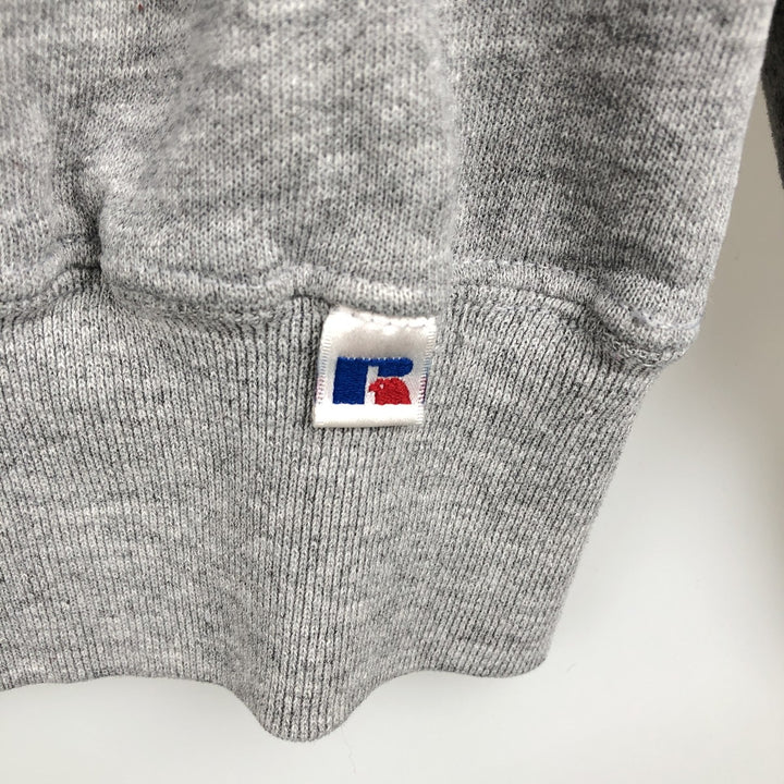 90'S Russell Athletic College Sweatshirt, Men's Size M (approx.), Vintage polyester gray type Vintage Second Hand