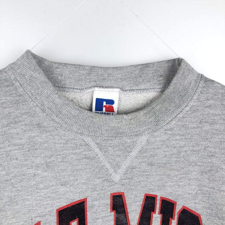 90'S Russell Athletic College Sweatshirt, Men's Size M (approx.), Vintage polyester gray type Vintage Second Hand