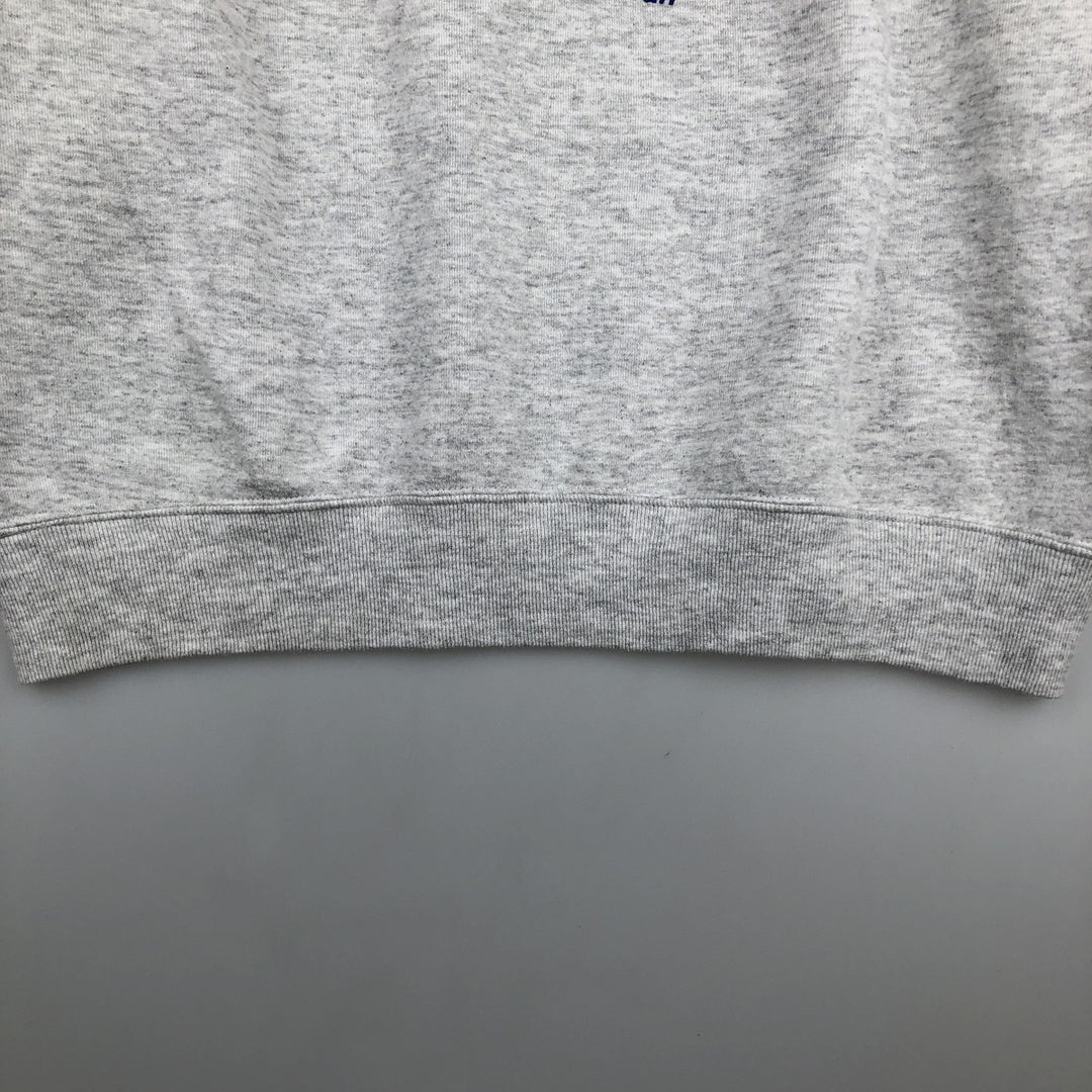 90'S Russell College Sweatshirt, Made in USA, Men's XL, Vintage cotton gray type Vintage Second Hand