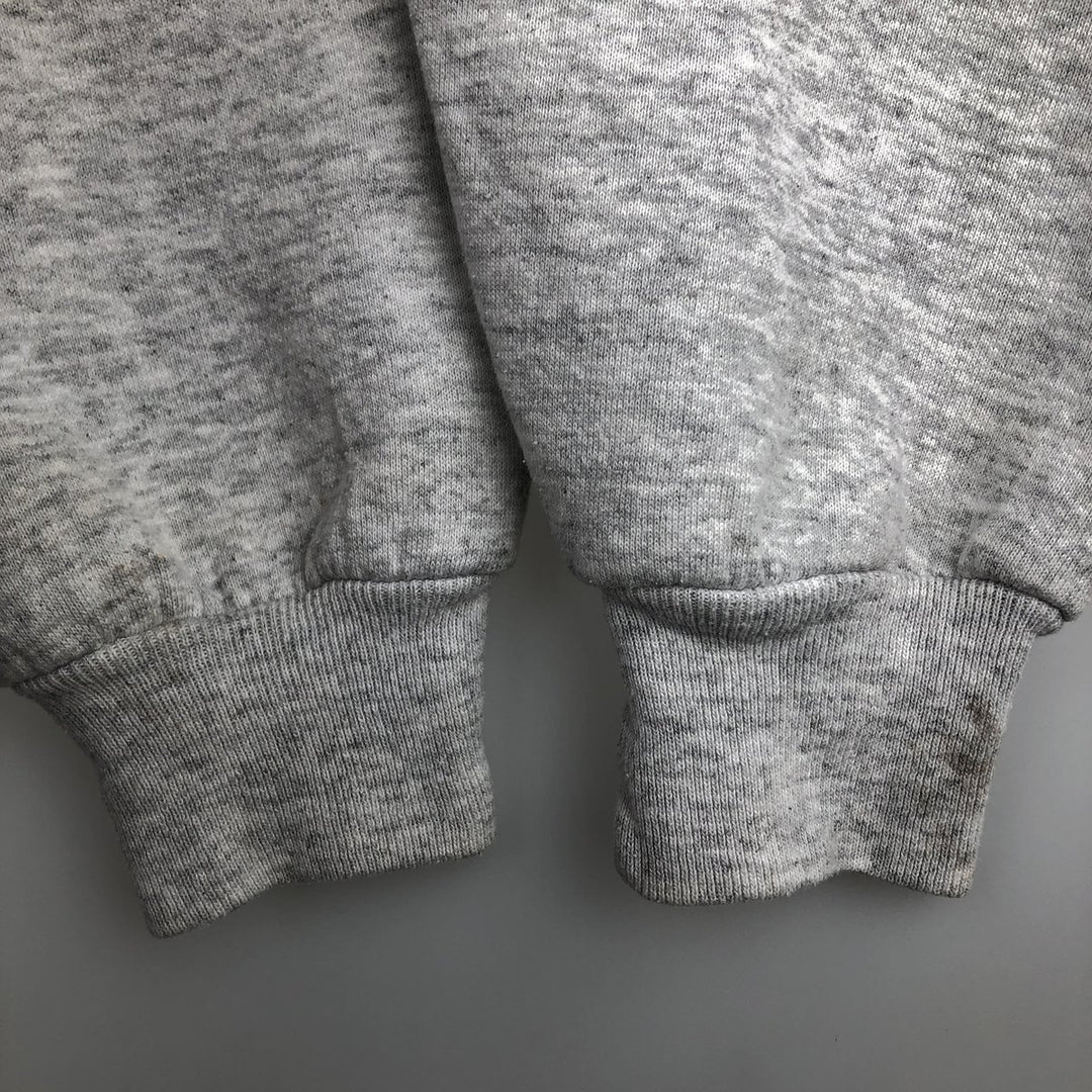 90'S Russell College Sweatshirt, Made in USA, Men's XL, Vintage cotton gray type Vintage Second Hand