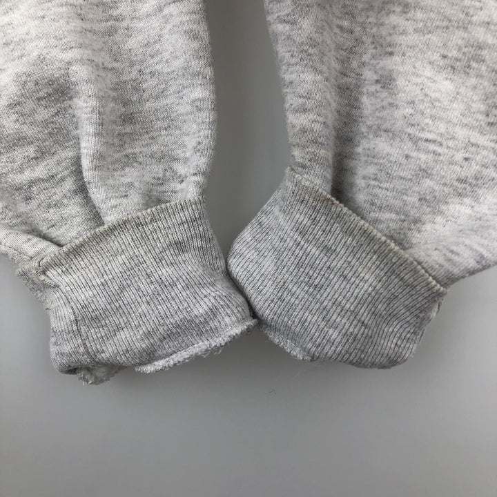90'S Russell College Sweatshirt, Made in USA, Men's XL, Vintage cotton gray type Vintage Second Hand