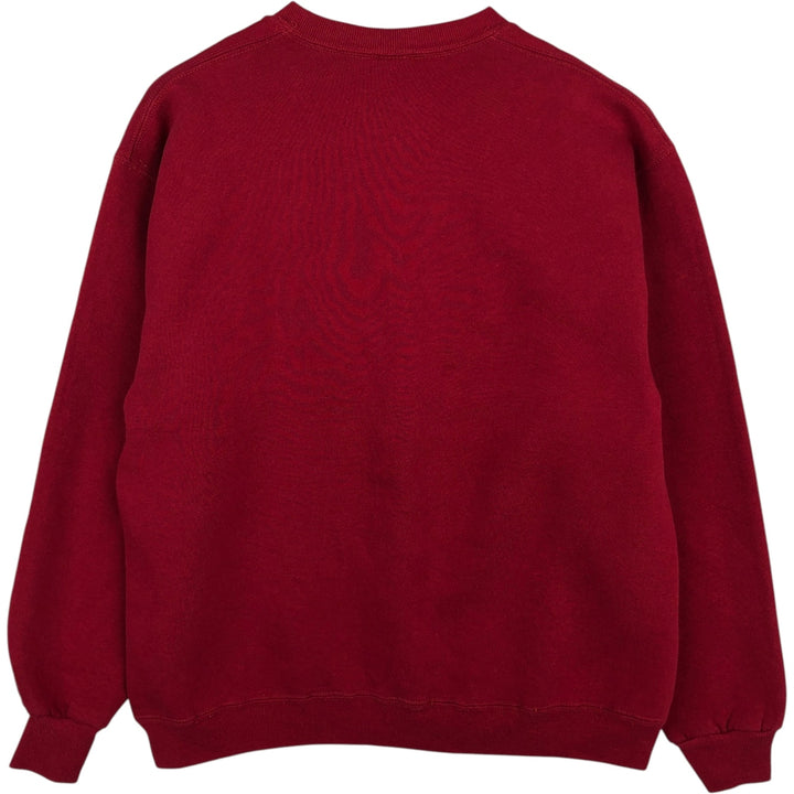 Vintage 90'S Russell ATHLETIC college sweatshirt, made in the USA, size L, men's polyester red type Vintage Second Hand