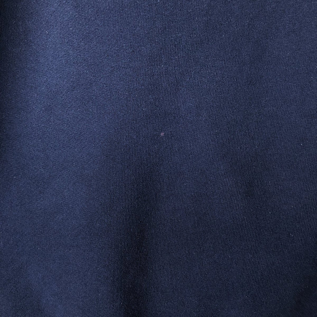 90'S Russell College Sweatshirt, Made in USA, Men's XL, Vintage cotton navy blue type Vintage Second Hand