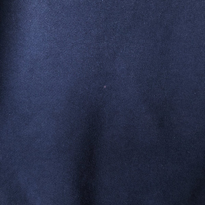 90'S Russell College Sweatshirt, Made in USA, Men's XL, Vintage cotton navy blue type Vintage Second Hand