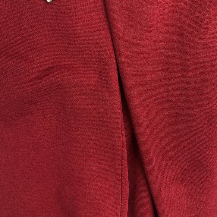 90'S Russell College Sweatshirt, Made in USA, Men's XL, Vintage cotton red type Vintage Second Hand