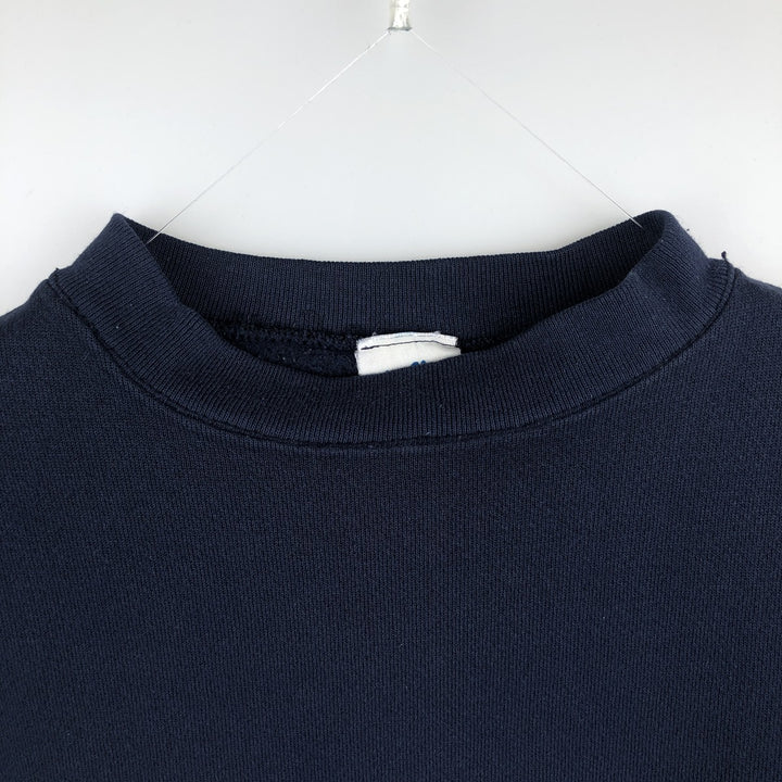 Velva Sheen College Sweatshirt, Made in USA, Men's Size M (approx.), Vintage. polyester navy blue type Vintage Second Hand