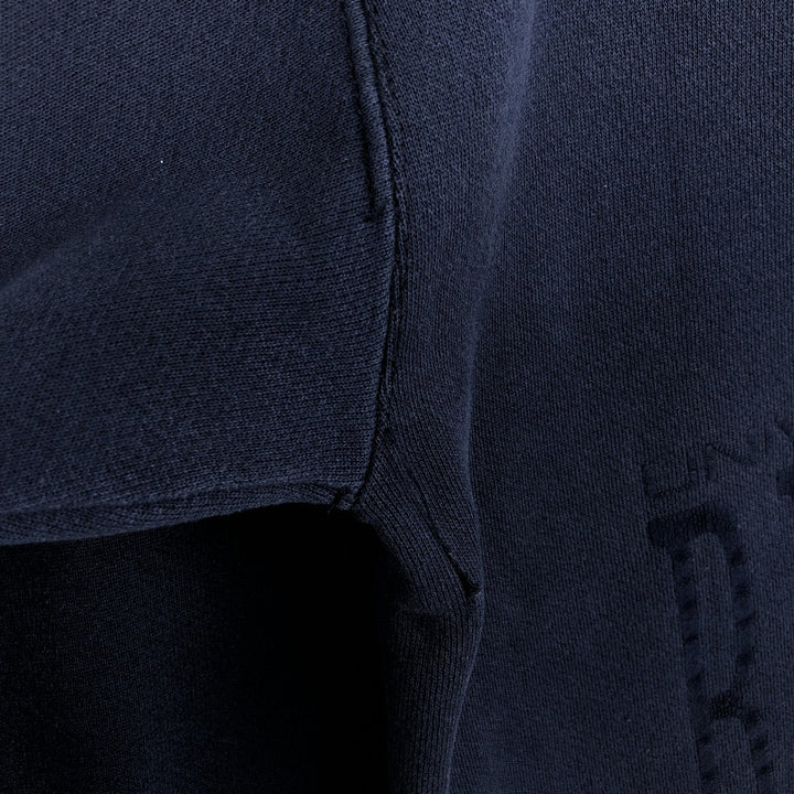 Velva Sheen College Sweatshirt, Made in USA, Men's Size M (approx.), Vintage. polyester navy blue type Vintage Second Hand