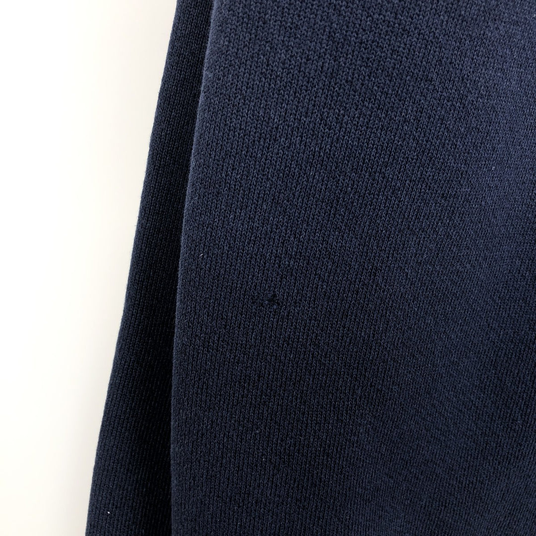 Velva Sheen College Sweatshirt, Made in USA, Men's Size M (approx.), Vintage. polyester navy blue type Vintage Second Hand