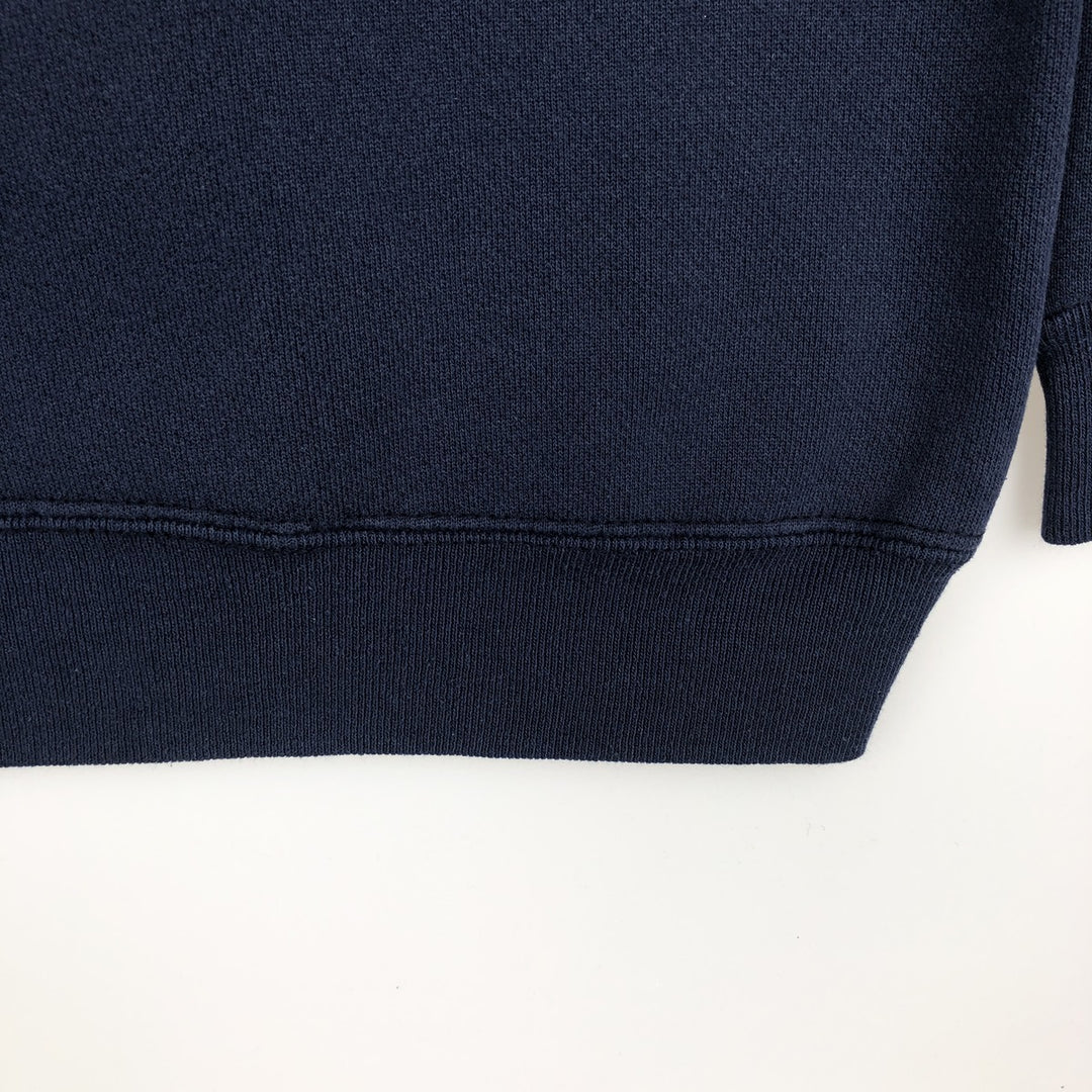 Velva Sheen College Sweatshirt, Made in USA, Men's Size M (approx.), Vintage. polyester navy blue type Vintage Second Hand