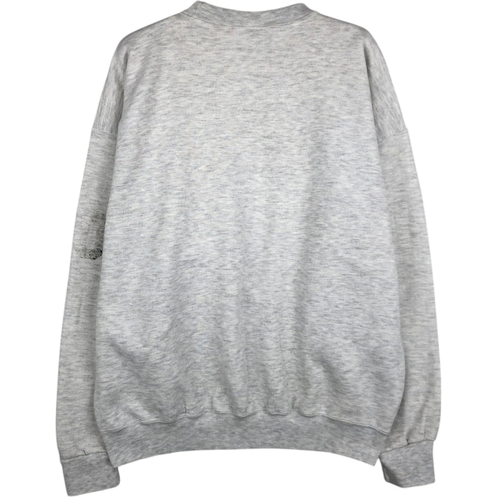 90'S CAROLINA CONNECTION College Sweatshirt, Made in USA, Men's Size XL, Vintage cotton gray type Vintage Second Hand
