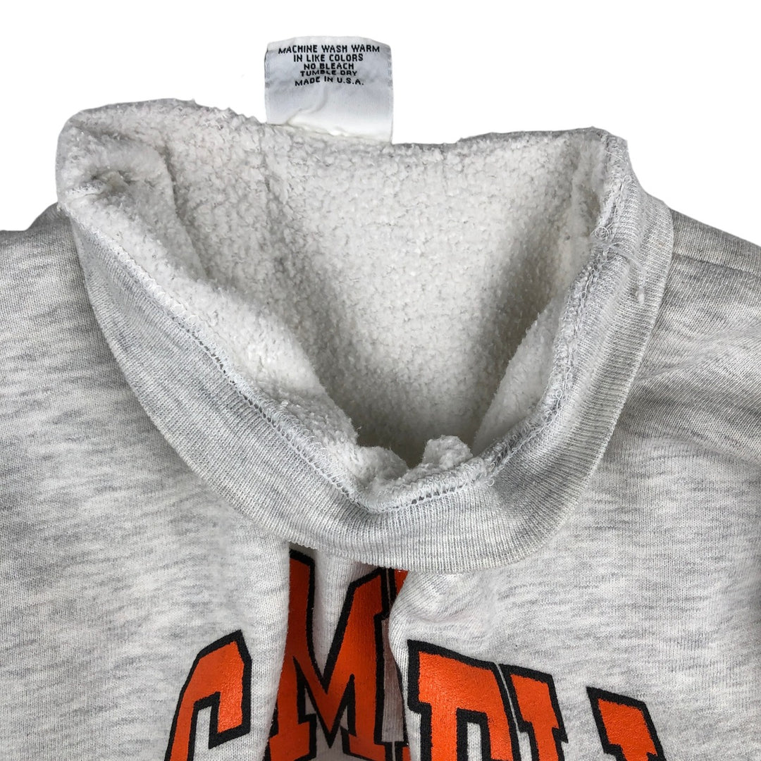90'S CAROLINA CONNECTION College Sweatshirt, Made in USA, Men's Size XL, Vintage cotton gray type Vintage Second Hand
