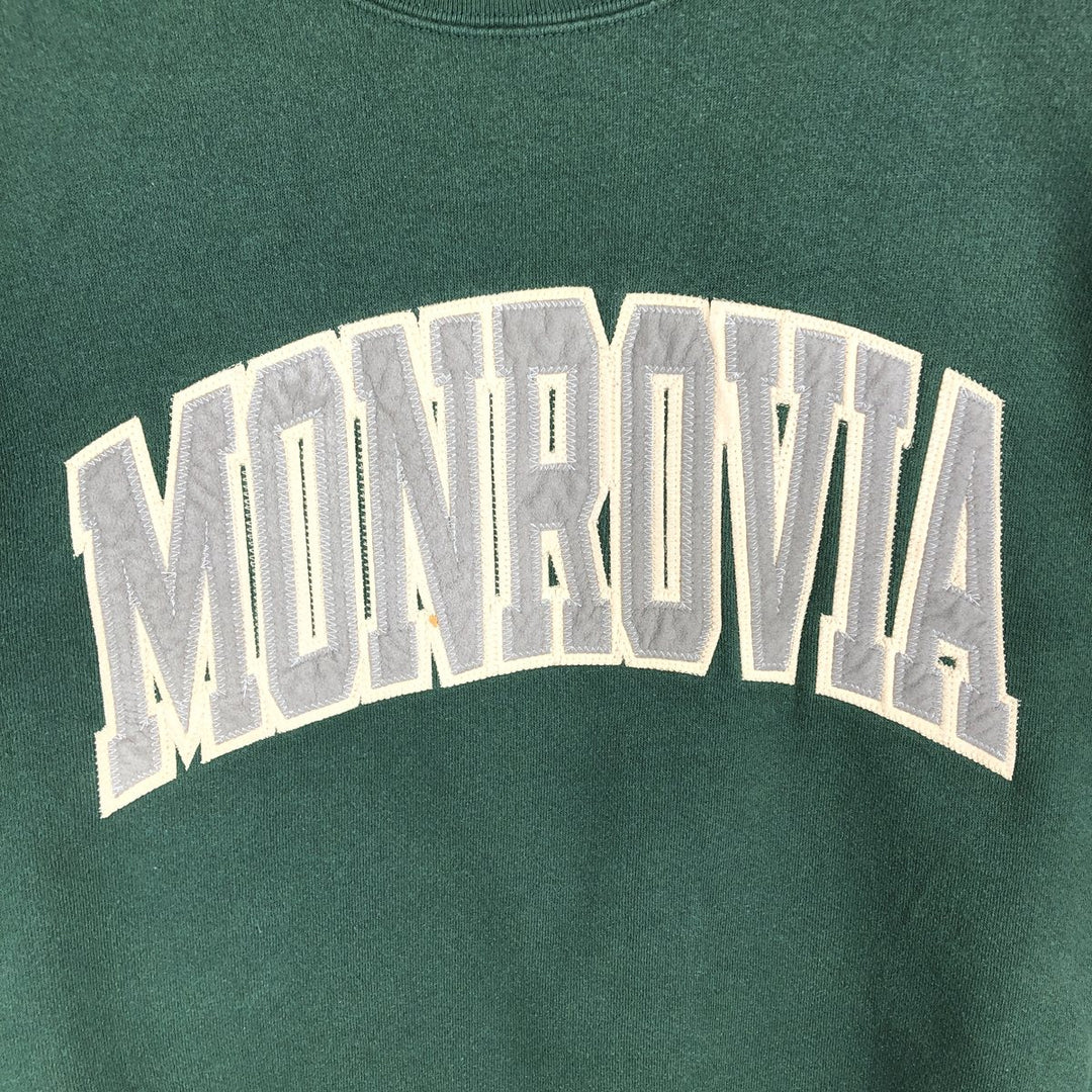 90'S Jansport College Sweatshirt, Made in USA, Men's M, Vintage cotton Green type dark green Vintage Second Hand