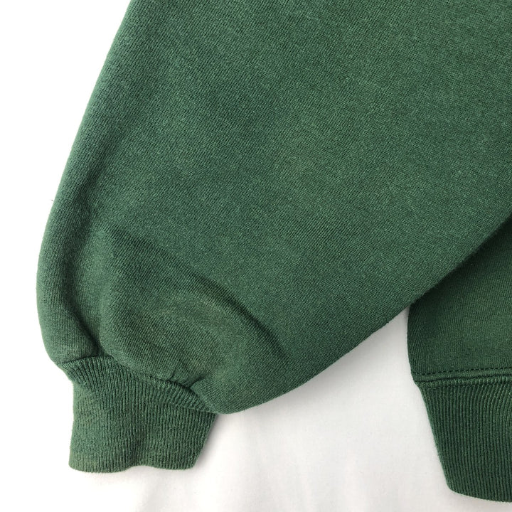 Russell Athletic University of Michigan College Sweatshirt, Made in USA, Men's Size XL (equivalent), Vintage. cotton Green type dark green Vintage Second Hand