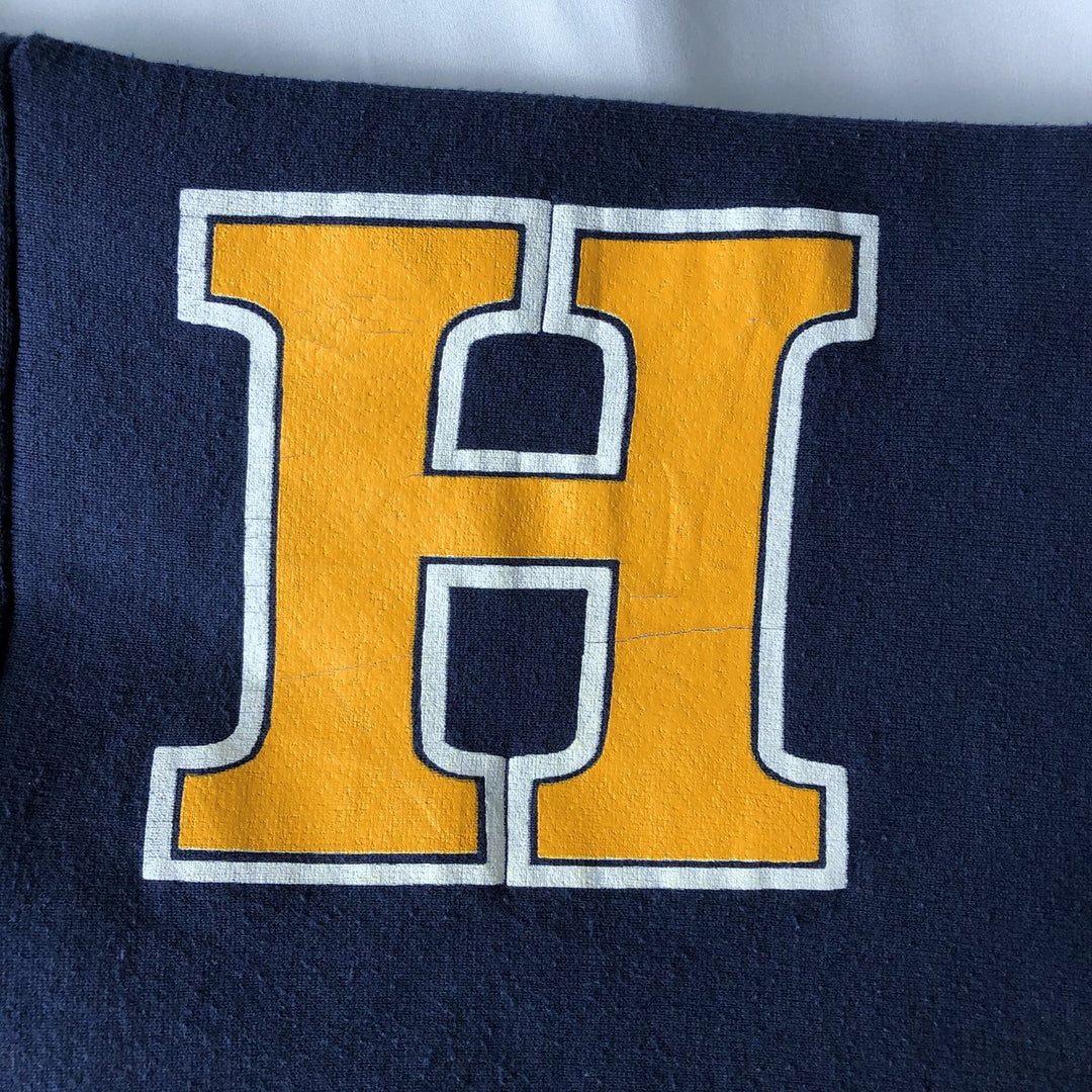 TRAU&LOEVNER TNT Notre Dame University Fighting Irish College Character Sweatshirt cotton navy blue type Vintage Second Hand