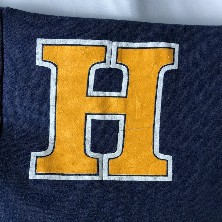 TRAU&LOEVNER TNT Notre Dame University Fighting Irish College Character Sweatshirt cotton navy blue type Vintage Second Hand