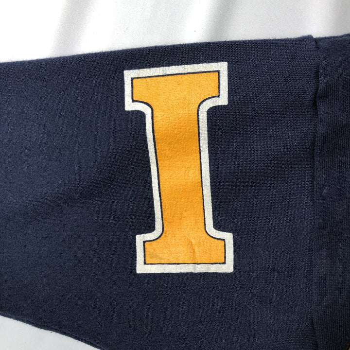 TRAU&LOEVNER TNT Notre Dame University Fighting Irish College Character Sweatshirt cotton navy blue type Vintage Second Hand