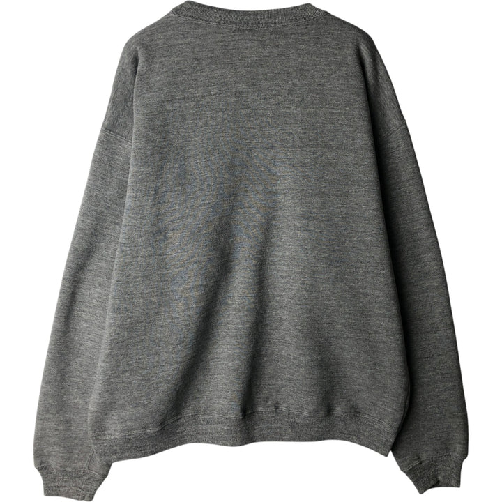 Vintage 90'S Russell ATHLETIC college sweatshirt, made in the USA, size XL, men's polyester gray type Vintage Second Hand