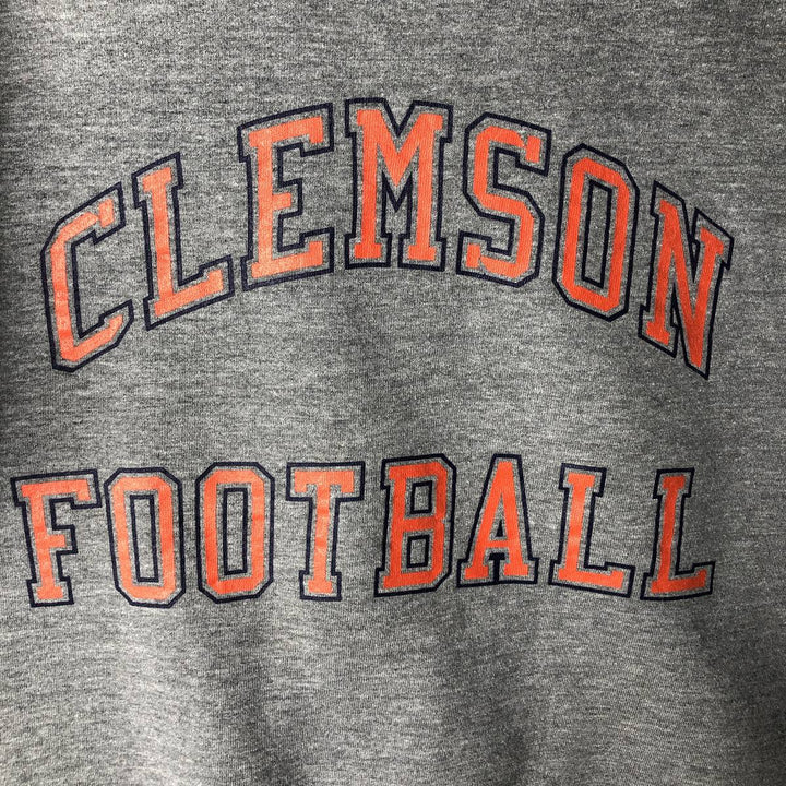 Vintage 90'S Russell ATHLETIC college sweatshirt, made in the USA, size XL, men's polyester gray type Vintage Second Hand