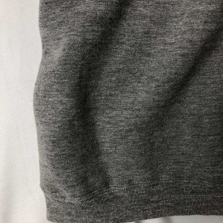 Vintage 90'S Russell ATHLETIC college sweatshirt, made in the USA, size XL, men's polyester gray type Vintage Second Hand