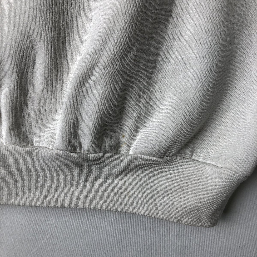 Vintage 90'S Jerzees college sweatshirt, made in the USA, men's size XL cotton white type Vintage Second Hand