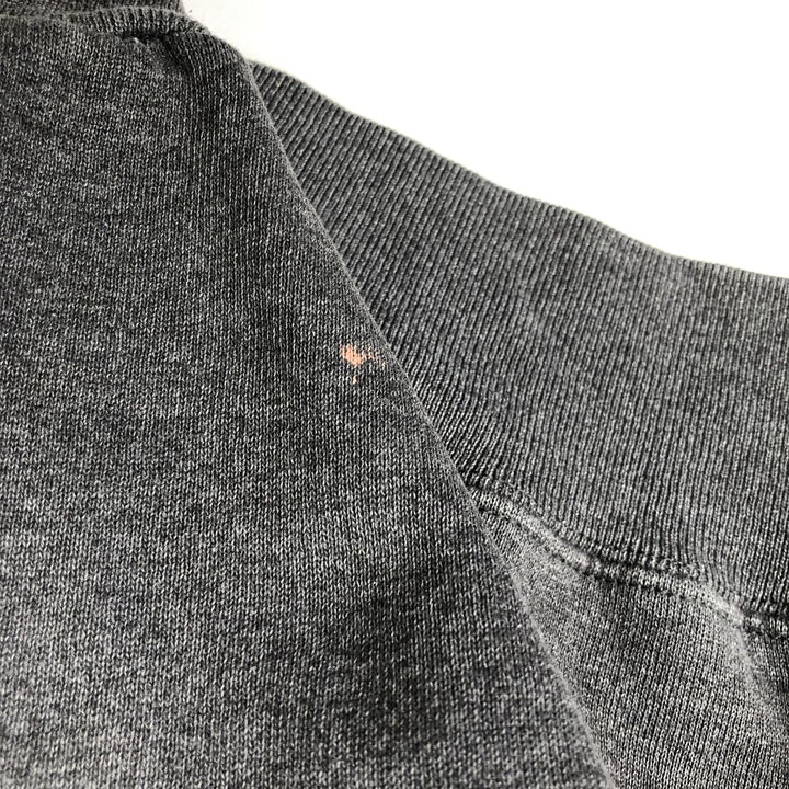 Vintage 90'S Jansport college sweatshirt, made in the USA, size L, men's cotton Charcoal Vintage Second Hand