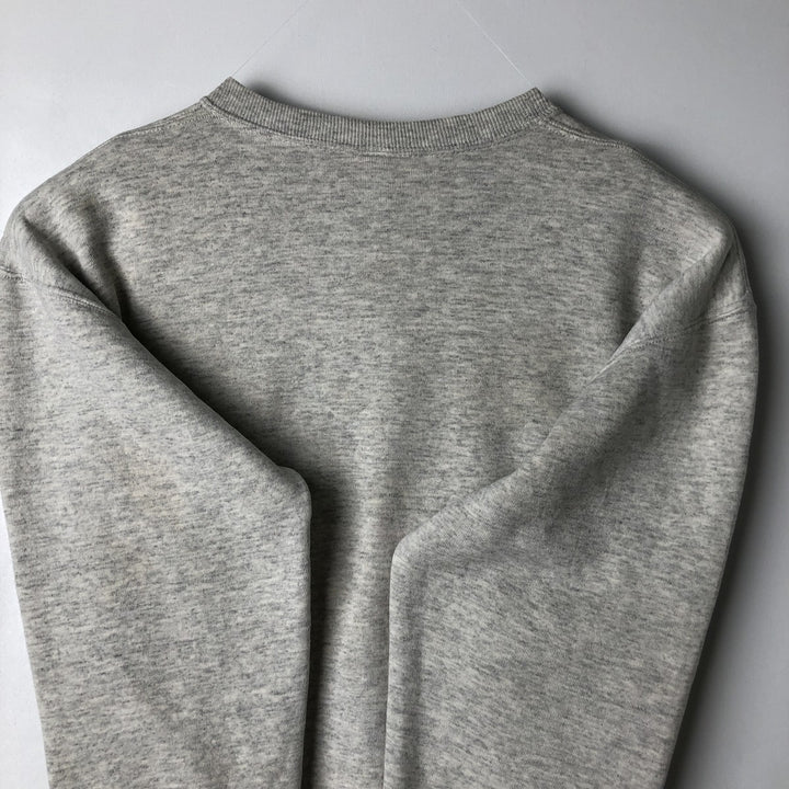 90'S Russell College Sweatshirt, Made in USA, Men's XL, Vintage cotton pale white type Vintage Second Hand