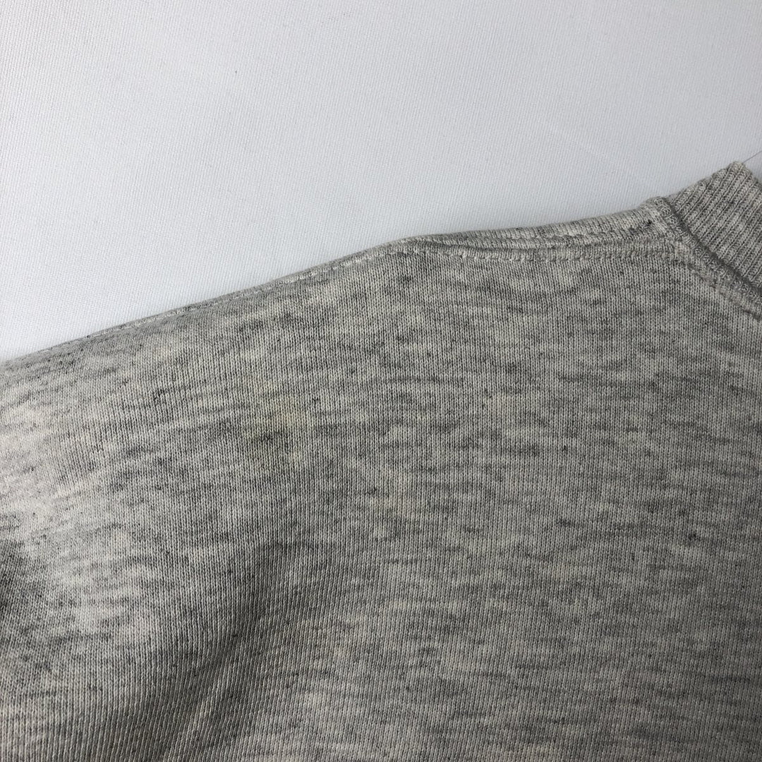 90'S Russell College Sweatshirt, Made in USA, Men's XL, Vintage cotton pale white type Vintage Second Hand