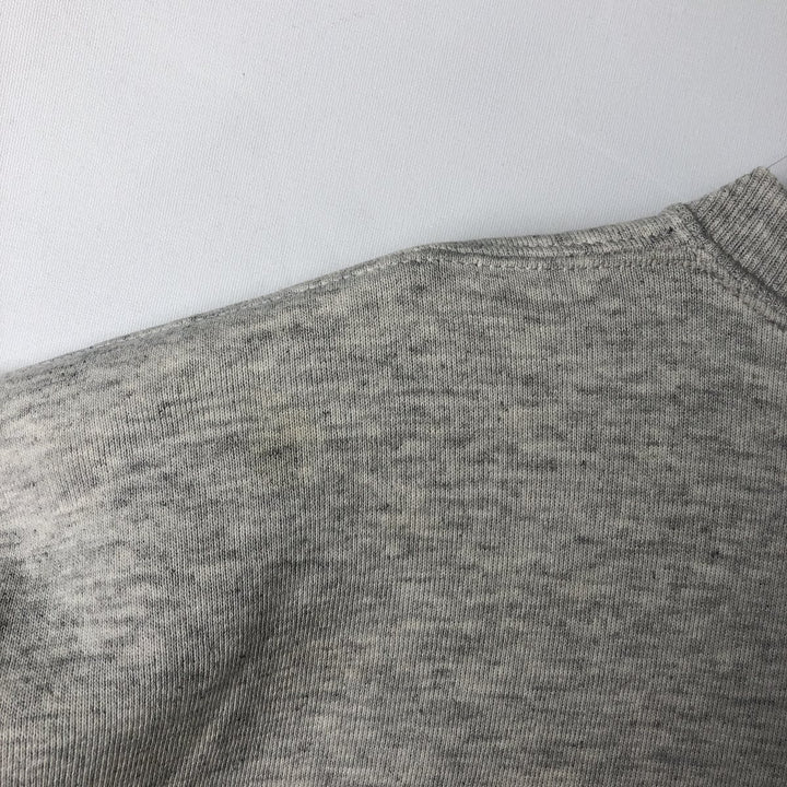90'S Russell College Sweatshirt, Made in USA, Men's XL, Vintage cotton pale white type Vintage Second Hand