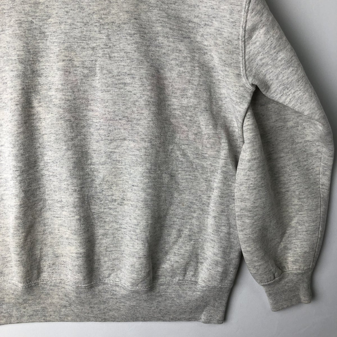 90'S Russell College Sweatshirt, Made in USA, Men's XL, Vintage cotton pale white type Vintage Second Hand