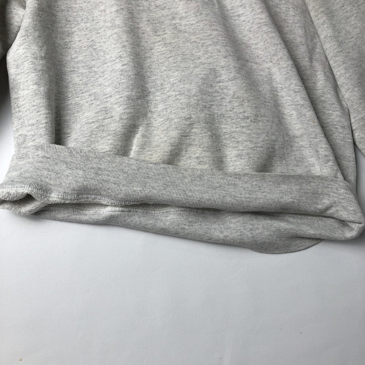 90'S Russell College Sweatshirt, Made in USA, Men's XL, Vintage cotton pale white type Vintage Second Hand