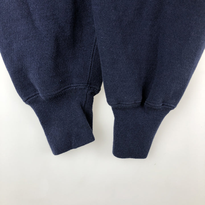90'S Jansport College Sweatshirt, Made in USA, Men's XL, Vintage cotton navy blue type Vintage Second Hand