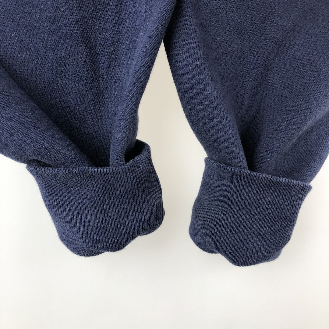 90'S Jansport College Sweatshirt, Made in USA, Men's XL, Vintage cotton navy blue type Vintage Second Hand