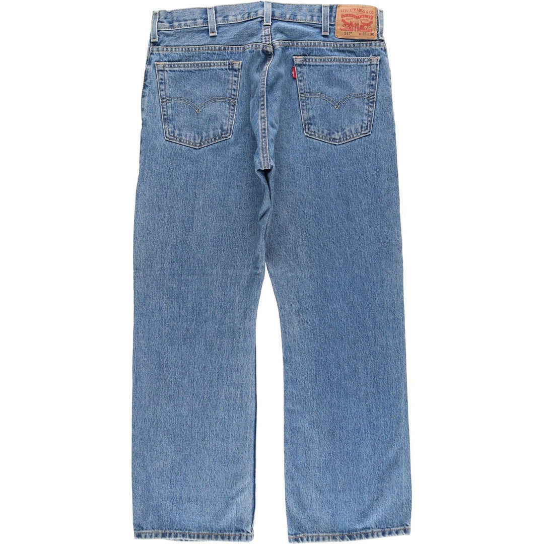 Levi's 517 Bootcut Denim Pants for Men, W36 cotton blue type Vintage Second Hand