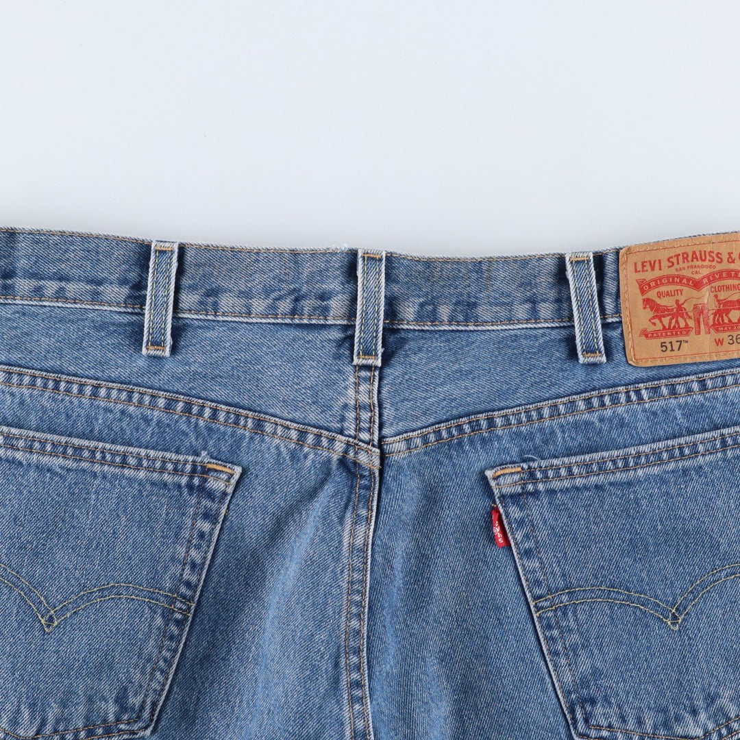 Levi's 517 Bootcut Denim Pants for Men, W36 cotton blue type Vintage Second Hand