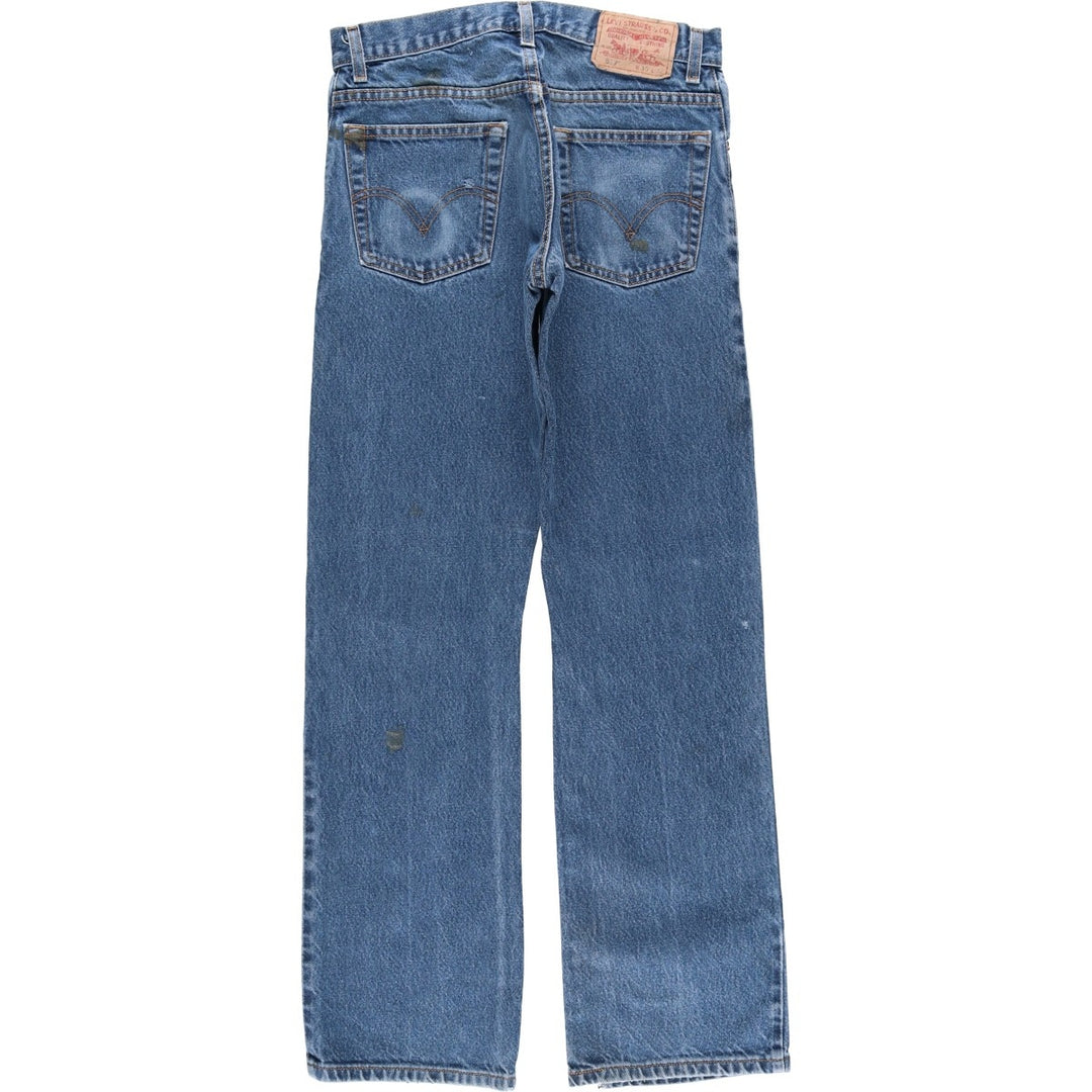 Levi's 517 BOOT CUT Bootcut denim pants for men, equivalent to w30 cotton blue type Vintage Second Hand