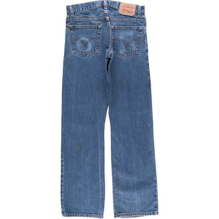Levi's 517 BOOT CUT Bootcut denim pants for men, equivalent to w30 cotton blue type Vintage Second Hand