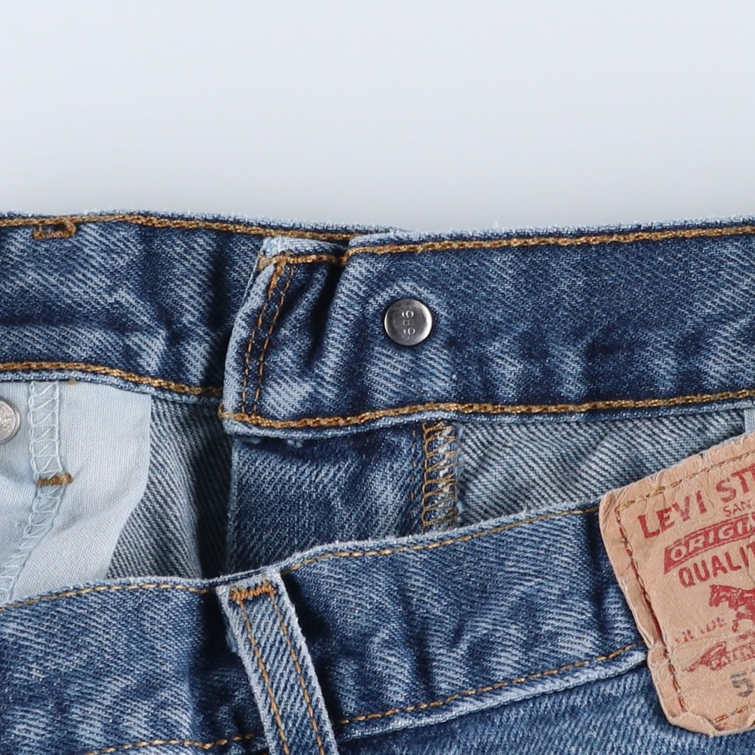 Levi's 517 BOOT CUT Bootcut denim pants for men, equivalent to w30 cotton blue type Vintage Second Hand